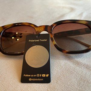 NWT Sojos Tortoise Sunglasses